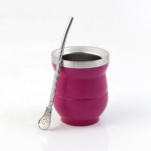 Durable beau Portable D'amérique Du Sud en plastique tasse à café fiole à vide pour maté - Product Image 6