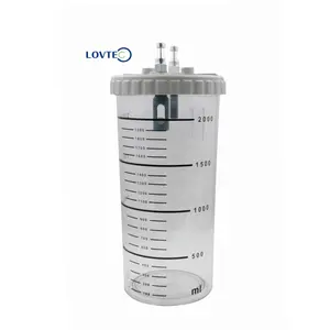 LOVTEC hot sale factory direct high quality vacuum regulator 2L suction jar