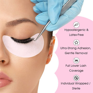 Patchs Bio-Gel Haute Qualité pour le Contour des <span class=keywords><strong>Yeux</strong></span>, Spécialisés pour Extensions de Cils, Doux et Naturels, Personnalisation Marque Privée Disponible - Product Image 3