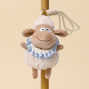 ของเล่นตุ๊กตาสัตว์ยัดนุ่นรูปแกะนุ่มนิ่มสำหรับเป็นของขวัญ - Product Image 4