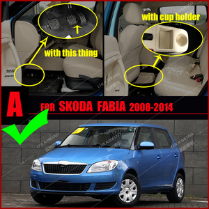 Alfombrillas para Coche <span class=keywords><strong>Skoda</strong></span> <span class=keywords><strong>Fabia</strong></span> 2008 2009 2010 <span class=keywords><strong>2011</strong></span> 2012 2013 2014, Alfombrillas Personalizadas, Cubierta de Alfombra, Accesorios Interiores - Product Image 2