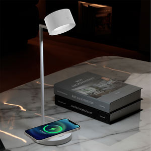 Lampe de lecture de bureau à LED rechargeable murale anti-éblouissement avec aspiration magnétique et charge sans fil - Product Image 4