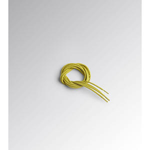 Cordones Redondos Diadora de 170 cm, Amarillo Cibernético y Negro, Cordones Textiles - Product Image 1