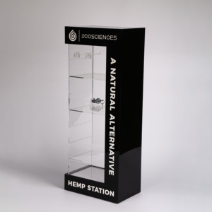 Phụ Kiện Hiện Đại Có Thể Khóa 3 Tầng Đèn LED Thiết Kế Theo Yêu Cầu Trưng Bày Bằng Acrylic - Product Image 4