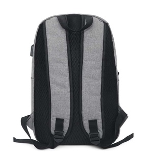 Sac à dos Oxford unisexe 20-37L, motif géométrique, design minimaliste, fermeture éclair, poignée souple, léger, port USB - Product Image 2