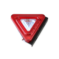Triangle de détresse pour voiture à livraison rapide, lumière d'avertissement clignotante à LED