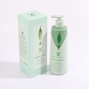 Masque capillaire à la biotine sans sulfate, naturel, marque privée, huile de romarin, produit capillaire - Product Image 6