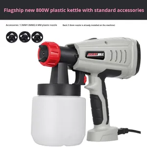 <span class=keywords><strong>Pistolet</strong></span> de pulvérisation manuel en aluminium en stock pour <span class=keywords><strong>peinture</strong></span>, pâtisserie, gâteaux, chocolat, bricolage, grande capacité, <span class=keywords><strong>peinture</strong></span> au latex JST-80015 Zhejiang - Product Image 4