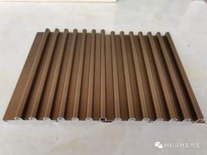Panneaux muraux acoustiques légers en MDF, design moderne à lattes, imperméables, pour chambres intérieures, hôtels, entrepôts, style minimaliste américain, 90% - Product Image 5
