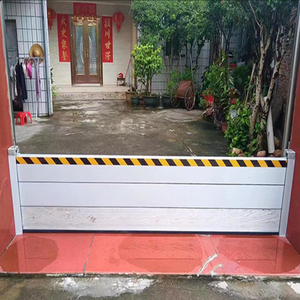 Ev garaj su geçiş valfi sel kontrol savunma bariyer yuvası baraj kolay sel koruma bariyeri alüminyum Anti sel bariyer kapı - Product Image 5