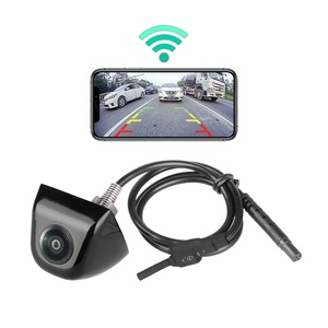 Telecamera Posteriore Universale Wireless 5G <span class=keywords><strong>WiFi</strong></span> per <span class=keywords><strong>Auto</strong></span> con DVR, Grandangolo Fisheye da 170 Gradi in HD 720P per iPhone e Android - Product Image 1