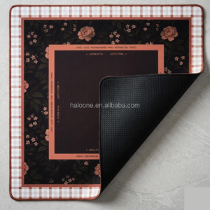 Tapete <span class=keywords><strong>de</strong></span> <span class=keywords><strong>Mesa</strong></span> <span class=keywords><strong>de</strong></span> Mahjong <span class=keywords><strong>de</strong></span> Lujo HaloOne con Diseño Floral, Plegable, con Base <span class=keywords><strong>de</strong></span> Goma, Superficie Silenciosa, Diseño Elegante para Noches <span class=keywords><strong>de</strong></span> Juego y Decoración del Hogar - Product Image 4