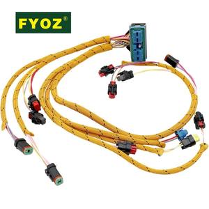 适用于 Cat 320DL 323D 326D C6.6 发动机的发动机线束 2605541 2605542 编程电缆 挖掘机替换零件 - Product Image 2