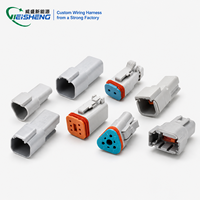Automotive-Steckverbinder DTM-Serie 2 3 4 6 8 12 Pin Wasserdichter Stecker-Buchse Deutsch DT HD HDP Steckverbinder-Kit Montage Geformtes Kabel