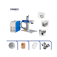 Machine de marquage laser 50W 60W 100W Machine de marquage laser de bijoux d'étiquette d'oreille d'animal en métal