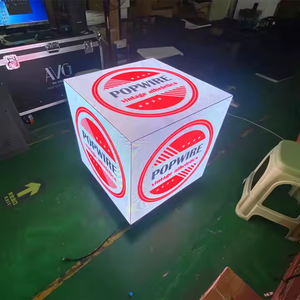 จอแสดงผล LED รูปทรงลูกบาศก์สำหรับโฆษณาในร่มและกลางแจ้ง ความละเอียดสูงสีสันสดใส P2.5 มม. เหมาะสำหรับห้างสรรพสินค้า จอแสดงผลวิดีโอ LED ดิจิทัลแบบลูกบาศก์ - Product Image 5