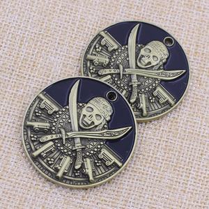 Metallmedaille Individuell Gestaltete Dreidimensionale Lackmedaille Jahresmedaille Brustmedaille Hergestellte Ehrenmedaille - Product Image 4