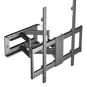Support <span class=keywords><strong>mural</strong></span> <span class=keywords><strong>TV</strong></span> articulé en acier laminé à froid robuste, grande ouverture pour éviter les prises, extensible 70-650 mm, VESA max 800x600 - Product Image 1