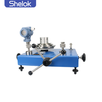 Shelok YJ Series Hydraulic Piston Dead Weight Tester Pressure Gauge Calibrator Cost Effective