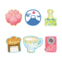 Bloc-notes promotionnel personnalisé avec logo, article promotionnel, notes autocollantes de poche à motifs de dessins animés pour le bureau