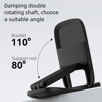 Stable Anti-Shake Facile à transporter Pliable et rétractable Hauteur réglable Support de tablette de téléphone Angle de levage gratuit Support de bureau