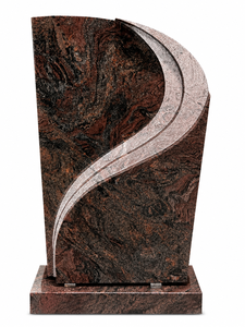 Unionstone European Modern Design Granite Headstone Tombstone Model Tombstone-96 for Cemetery with 1 Year Warranty - Product Image 4