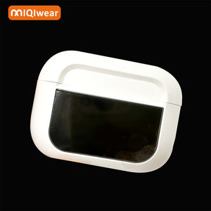 <span class=keywords><strong>Écouteurs</strong></span> TWS A9 Pro avec écran tactile LCD LED couleur, son stéréo haute fidélité, réduction active du <span class=keywords><strong>bruit</strong></span> (ANC) supérieure, élimination du <span class=keywords><strong>bruit</strong></span> - Product Image 2