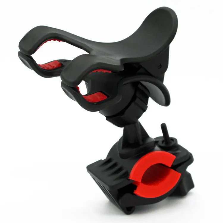 China manufacturer bike phone mount anti shake and stable cradle clamp with 360 rotation bicycle phone bike holder