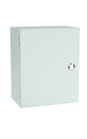 Outdoor SMC FTTH Fiber Optic Cabinet 144 Core Wall-Mounted Splice Box with SC Single Mode Fusion Tray IP65 Rated Strong Durable