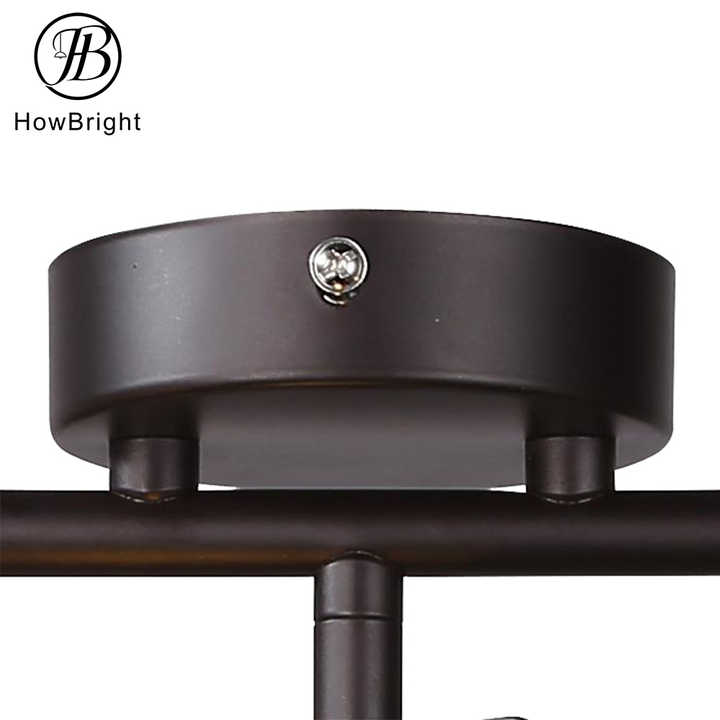 Modern ceiling E14 grey glass shade interior lamp LED for home coffee ...