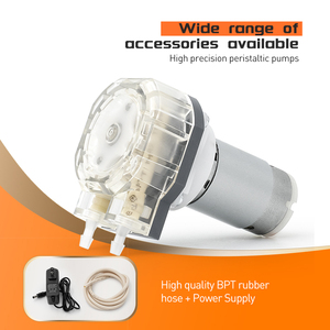 LEFOO Geräuscharme Kleine Gebürstete Peristaltische Dosierpumpe DC 12/24V Lebensmittelgeeignete Getränkeausgabepumpe für Getränkemaschinen - Product Image 5