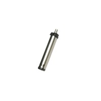Connecteur d'alimentation mâle DC à borne évasée en cuivre ZX 35x135, 35-195mm (Argent/Noir)
