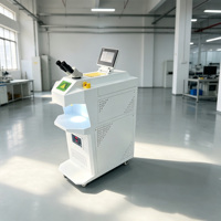 Machine de soudage laser YAG à énergie 200J pour bijoux, soudeuse par points pulsée pour bijoux précieux