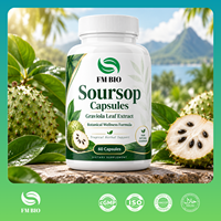 Capsules de Corossol Premium, Extrait de Feuille de Graviola, Formule à Base de Plantes, Fabricant de Capsules de Corossol en Marque Blanche OEM