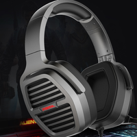 Casque de jeu PC son surround 7.1, casque de jeu avec micro antibruit et lumière LED pour PC, PS4