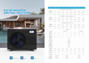 مضخة حرارية كهربائية عالية الكفاءة تعمل بالتيار المستمر وغاز R32 مع واي فاي وضمان لمدة 5 سنوات، مناسبة لحمامات السباحة والاستخدام التجاري - Product Image 4