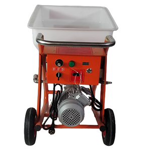 R5 <b>Home</b> Use 220V Mortar Plastering <b>Machine</b> Semi-Automatic Cement Sprayer <b>Machine</b> for Wall Plastering Core Included-Engine Motor - Product Image 5