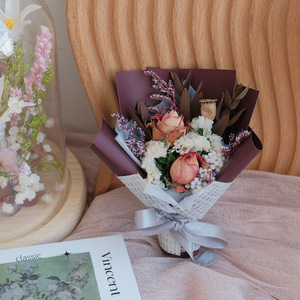 Ramo <span class=keywords><strong>de</strong></span> Flores Secas Hecho a Mano <span class=keywords><strong>para</strong></span> el Día <span class=keywords><strong>de</strong></span> San Valentín, Regalo <span class=keywords><strong>de</strong></span> <span class=keywords><strong>Navidad</strong></span>, Regalo <span class=keywords><strong>de</strong></span> Cumpleaños, Decoración <span class=keywords><strong>de</strong></span> Mesa <span class=keywords><strong>para</strong></span> el Hogar, Accesorios <span class=keywords><strong>para</strong></span> Fotos, Manualidades DIY - Product Image 3