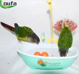 Vente en gros de <span class=keywords><strong>baignoire</strong></span> perroquet <span class=keywords><strong>baignoire</strong></span> automatique <span class=keywords><strong>oiseau</strong></span> avec robinet boîte de douche perruche oiseaux <span class=keywords><strong>baignoire</strong></span> conteneur <span class=keywords><strong>Cage</strong></span> accessoire - Product Image 3