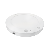 Capteur radar LED moderne Plafonnier en plastique monté en surface Base pour la maison ou le bureau