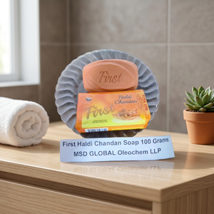 Jabón en barra Haldi Chandan 100g Hidratante para baño para todo tipo de piel - Product Image 5