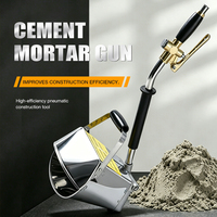 Pistolet de pulvérisation sans air haute pression, petit et portable, pour enduit, revêtement imperméable, pâte de ciment, mortier