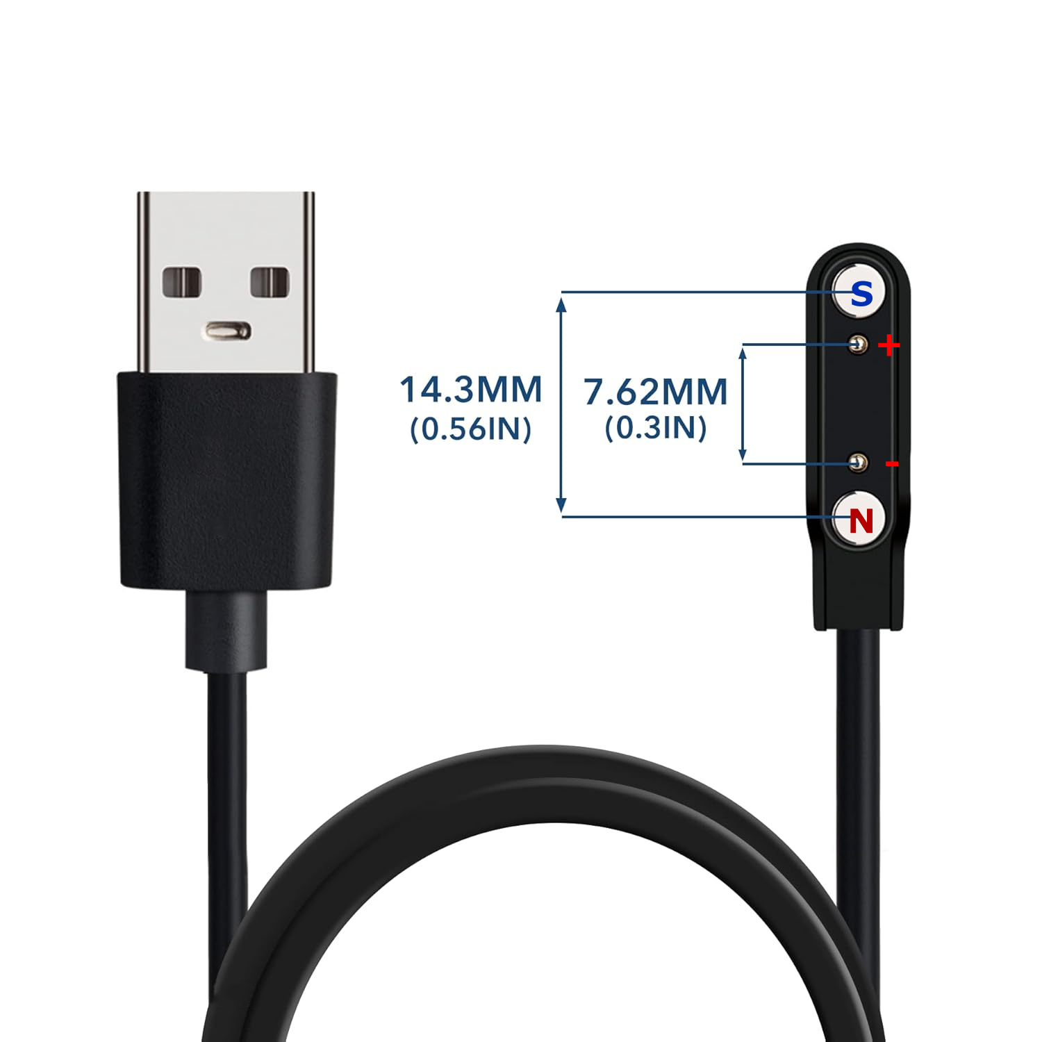 Noir pour 2PIN-7.62MM