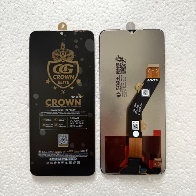 Wholesale Crown LCD Screen Display for Samsung Infinix A70 A05S S23 X6516 BG6 KG7 X6511C X665 X680 Tecno Itel Mobile Phone LCDs