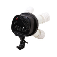 Studio Softbox Light Head 5 Soket E27 Lampu Bohlam Kepala Braket Penyangga Payung Adaptor untuk Kit Soft Box Studio Foto