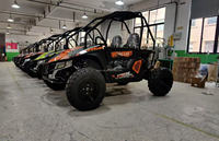 Nuevo Go Kart/Buggy Todoterreno de 2 Plazas y 200cc, Económico y de Alta Velocidad para Adultos, en Oferta