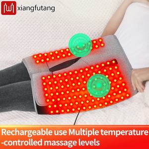 Graues elektrisches Hüft heizkissen mit Timing Control Vibrations <span class=keywords><strong>massage</strong></span> gerät zur Linderung von Oberschenkel-/Gesäß-Ischias nerven - Product Image 2