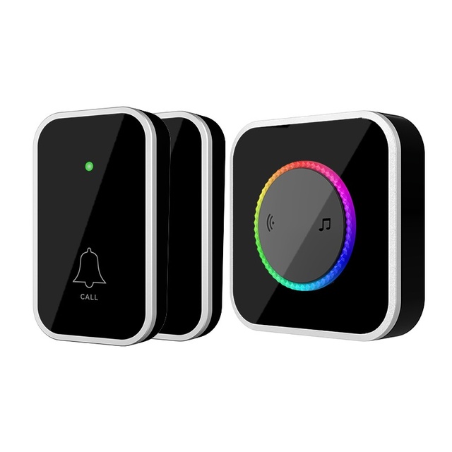 Waterproof Wireless Doorbell Long Range 300M Operating with 36 Chimes Home Security Intelligent Door Bell Receiver