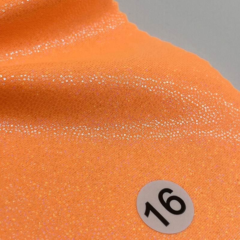 16 # de neón ardiente naranja