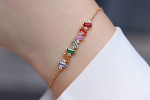 Xinfly 18K Gold and Colorful Sapphire Fine Jewelry <b>Set</b> Fashionable Necklace and <b>Bracelet</b> for Ladies' Party Outfit - Product Image 3